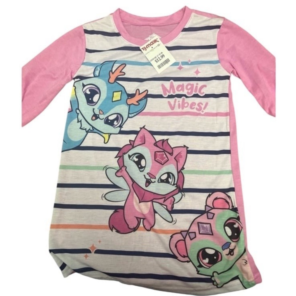 Girls Sz‎ 4 long sleeve character nightgown NWT